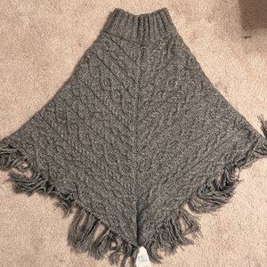 Turtleneck Poncho